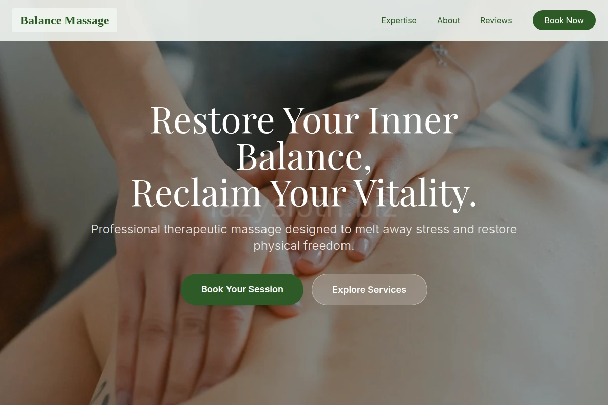Balance Massage