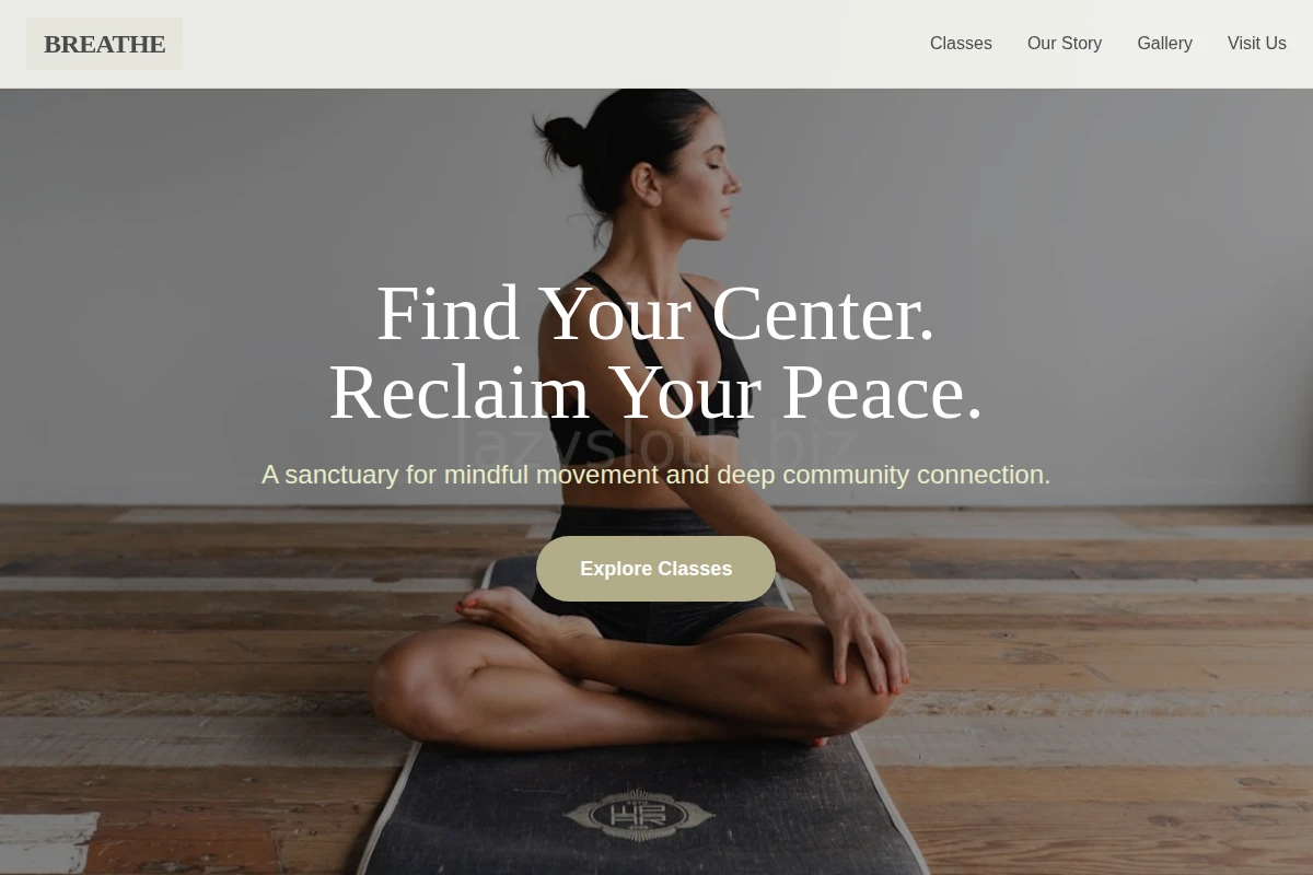 Breathe Yoga Studio